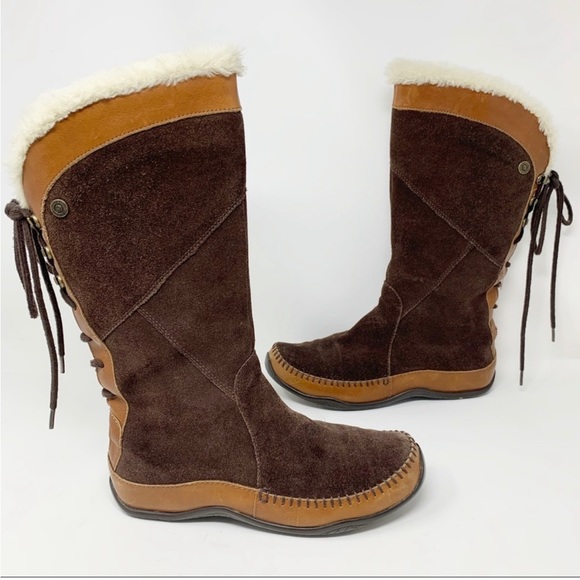 The North Face Shoes - The North Face Janey Women’s Size 9 Brown Suede Boots